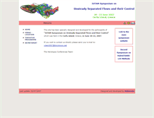 Tablet Screenshot of iutam2007.conferences.gr